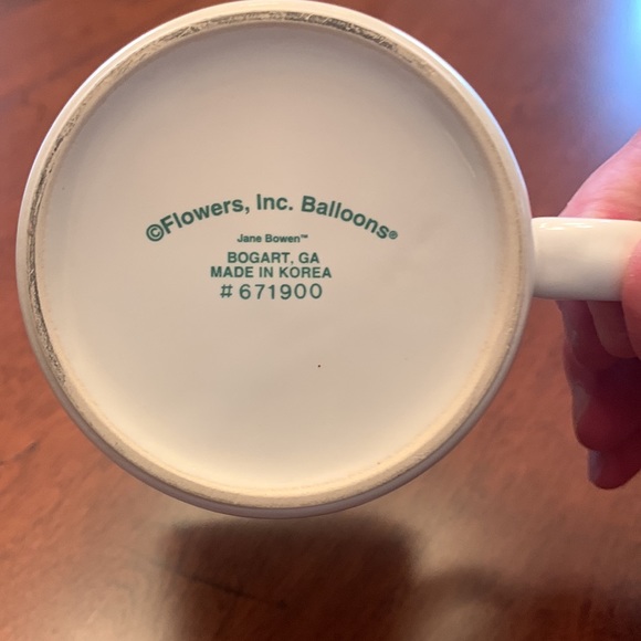 Vibrant Purple Pansy and Green Leaves Coffee Cup/Mug - Picture 4 of 7